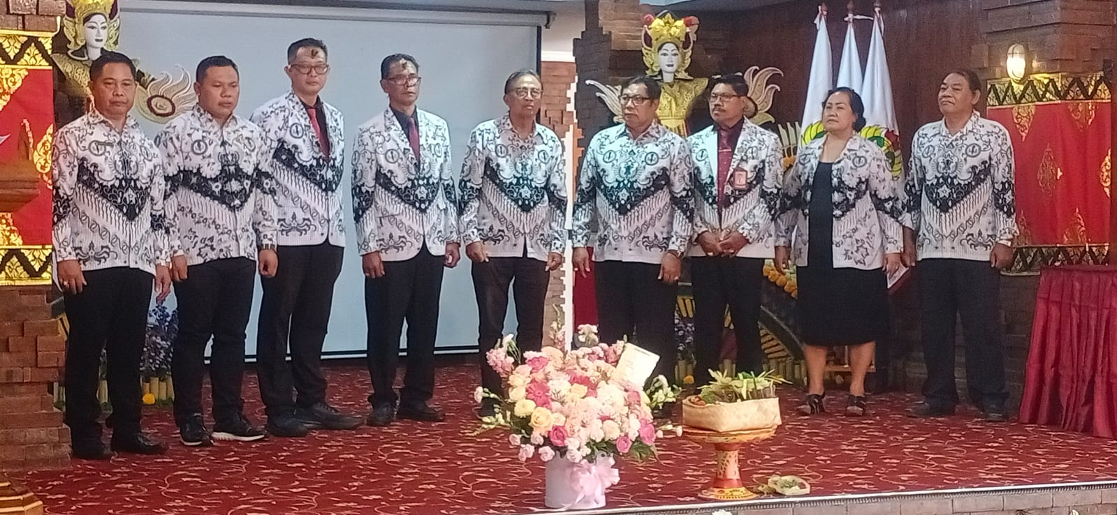 PELANTIKAN DAN PENGUKUHAN PENGURUS PERWAKILAN YPLP PGRI KOTA DENPASAR, MASA BAKTI 2025-2030
